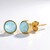 Orecchini in argento con Larimar