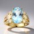 Anello in argento con Topazio Blu Cielo