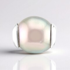 Ciondolo in argento con Perla Tahitiana (MONOSONO COLLECTION)