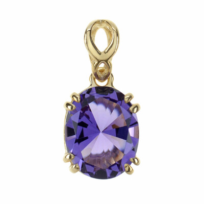 Pendentif en or et Améthyste (dagen)