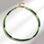 Collana in argento con Tsavorite della Tanzania