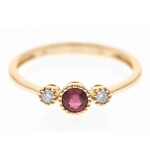 10K AAA Mozambique Ruby Gold Ring