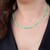 Brazilian Emerald Silver Necklace