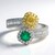 Anello in oro con Smeraldo Colombiano (CIRARI)