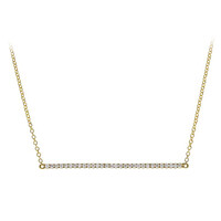 Collana in oro con Diamante SI1 (H)