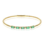 AAA-Sambia-Smaragd-Goldarmreif (CIRARI)