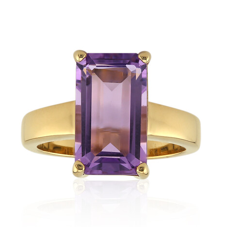 Anillo en plata con Amatista