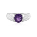 Sambia-Amethyst-Silberring (de Melo Essence)