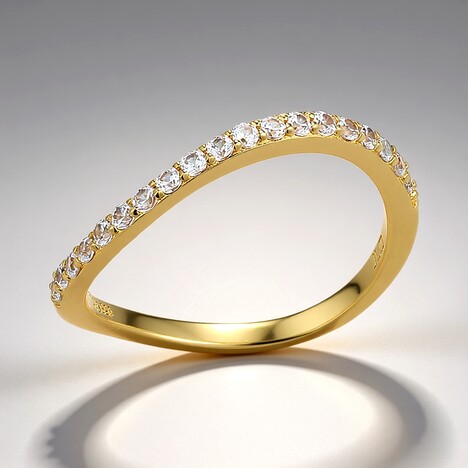 Anello in argento con Zircone