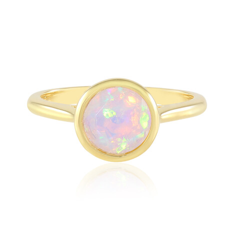 Zilveren ring met een Welo-opaal