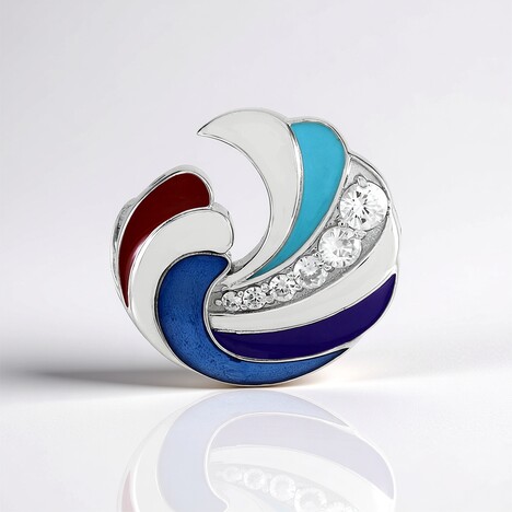 Ciondolo in argento con Zircone (SAELOCANA)