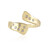 Zilveren ring met I2 Bruine Diamanten