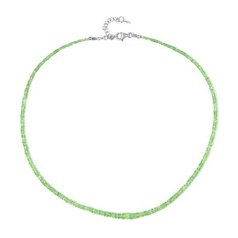 Collar en plata con Tsavorita Kenia