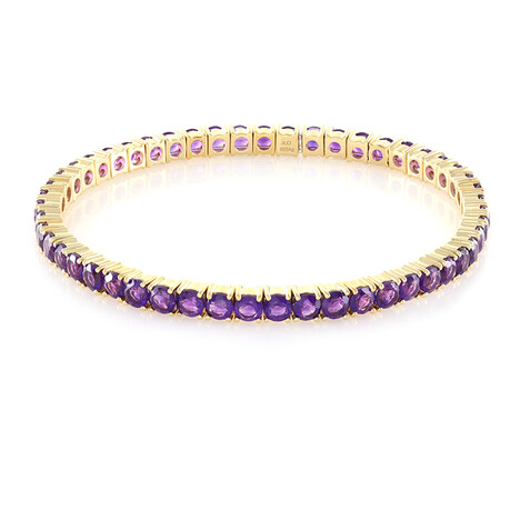 Bracciale in argento con Ametista Zambiana (M de Luca)