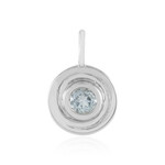 Brazilian Aquamarine Silver Pendant