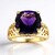 Anello in argento con Ametista del Marocco