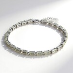 Bracciale in argento con Ametista Verde