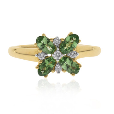 AAA-Tsavorit-Goldring