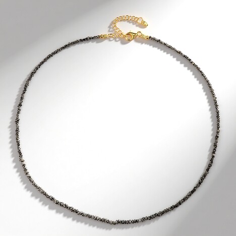 Collana in argento con Diamante Color Argento