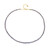 Collana in argento con Tanzanite