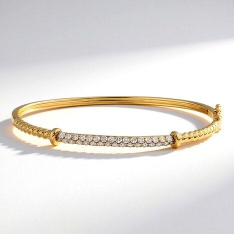 Bracciale in oro con Diamante SI1 (H) (CIRARI)