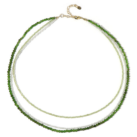Collar en plata con Peridoto