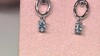 Pendientes en plata con Aguamarina de Brasil
