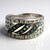 Anello placcato in platino con Diamante Fancy