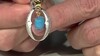 Pendientes en plata con Ópalo azul de Etiopía (Gems en Vogue)