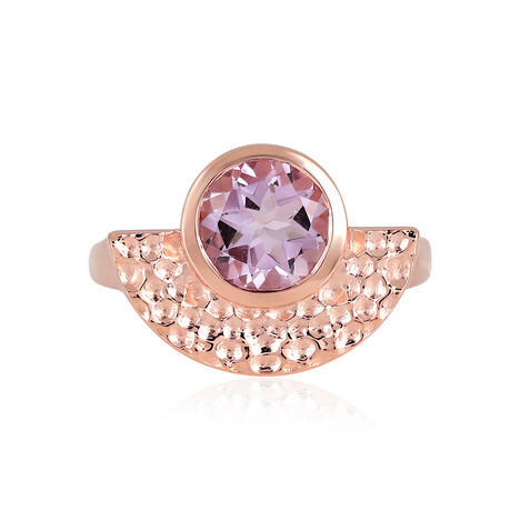 Lavendel-Amethyst-Silberring (MONOSONO COLLECTION)
