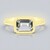 Anello in argento con Topazio Bianco (MONOSONO COLLECTION)
