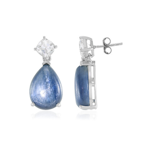 Kyanit-Silberohrringe