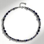 Collana in argento con Sodalite (Desert Chic)
