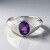 Bague en argent et Améthyste de Sibérie