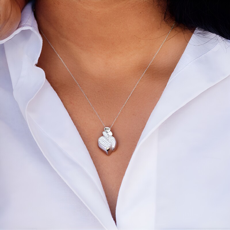 Zirkon-Silberanhänger (de Melo Essence)