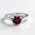 Anello in argento con Granato Malawi
