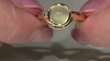 Zilveren ring met een prehniet (KM by Juwelo)