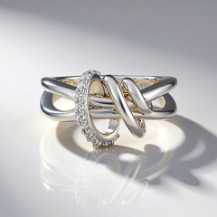 Anello in argento con Zircone