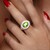 Peridot-Silberring (de Melo Essence)
