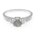 Anello in argento con Spectrolite