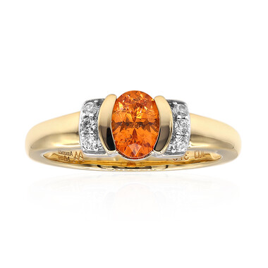 Kalifornischer Spessartin-Goldring (Amanda Adkins)