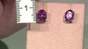 Pendientes en plata con Topacio rosa