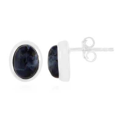 Orecchini in argento con Pietersite