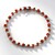 Bracelet en argent et Cyanite orange