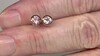 Pendientes en plata con Morganita de Madagascar