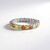 Anello in argento con Zaffiro Fancy