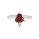 Anello in argento con Granato Essonite