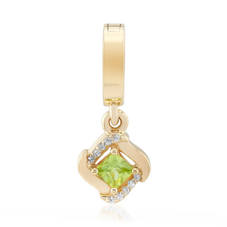 9K Sphene Gold Pendant