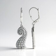 Orecchini in argento con Zircone (SAELOCANA)