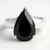Anello in argento con Spinello Nero